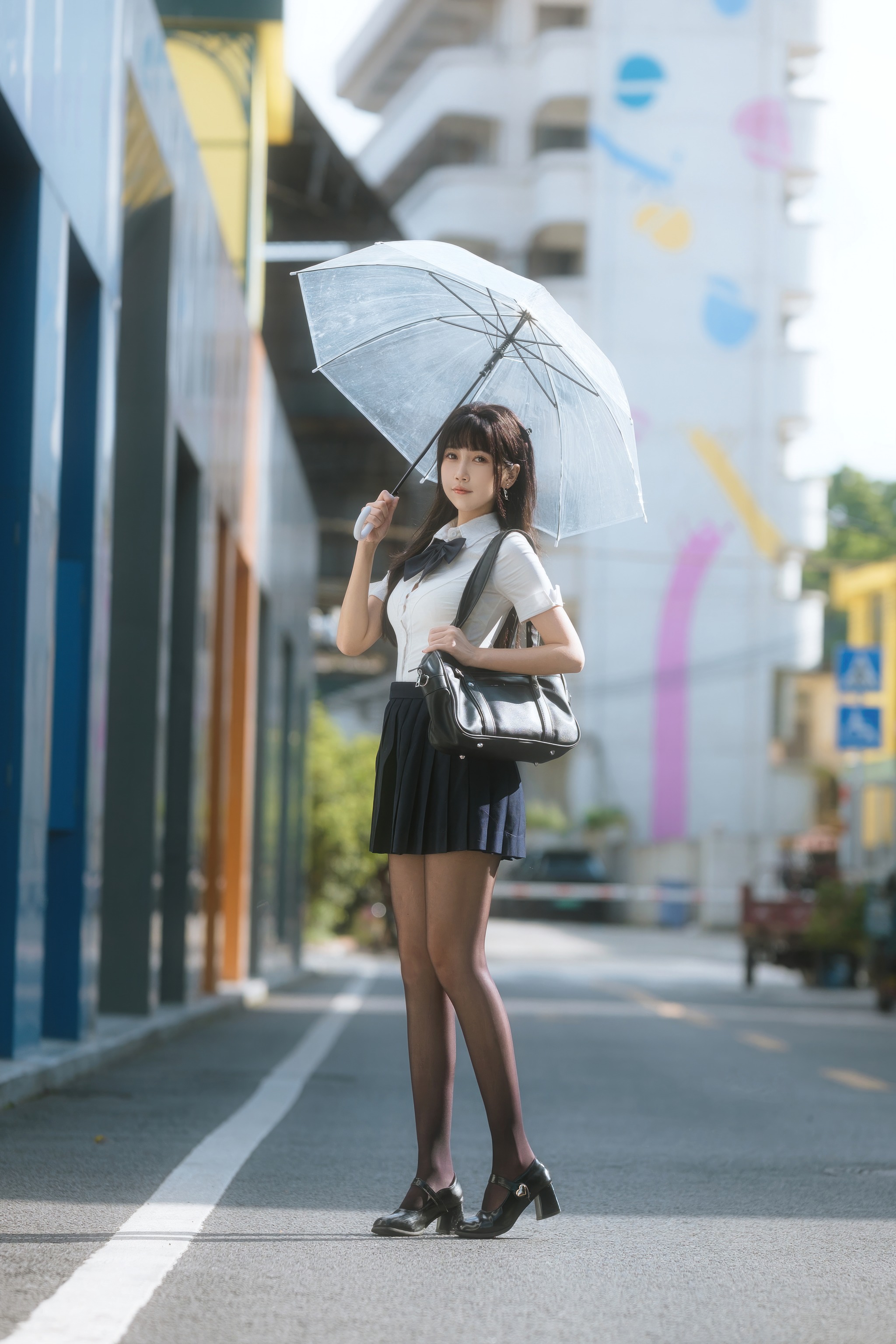 不呆猫 - NO.068 JK学妹户外[59P]-XikXak